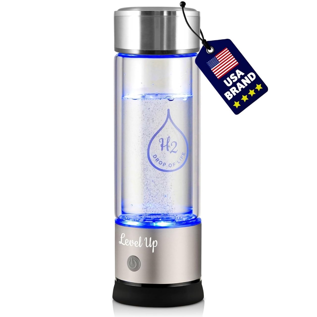 2026 New Hydrogen Water Bottle Jug – Portable Hydrogen Water Generator with Digital Display – Up to 4000PPB - 51oz Capacity – Premium Hydration Solution for Home, Office & Gym