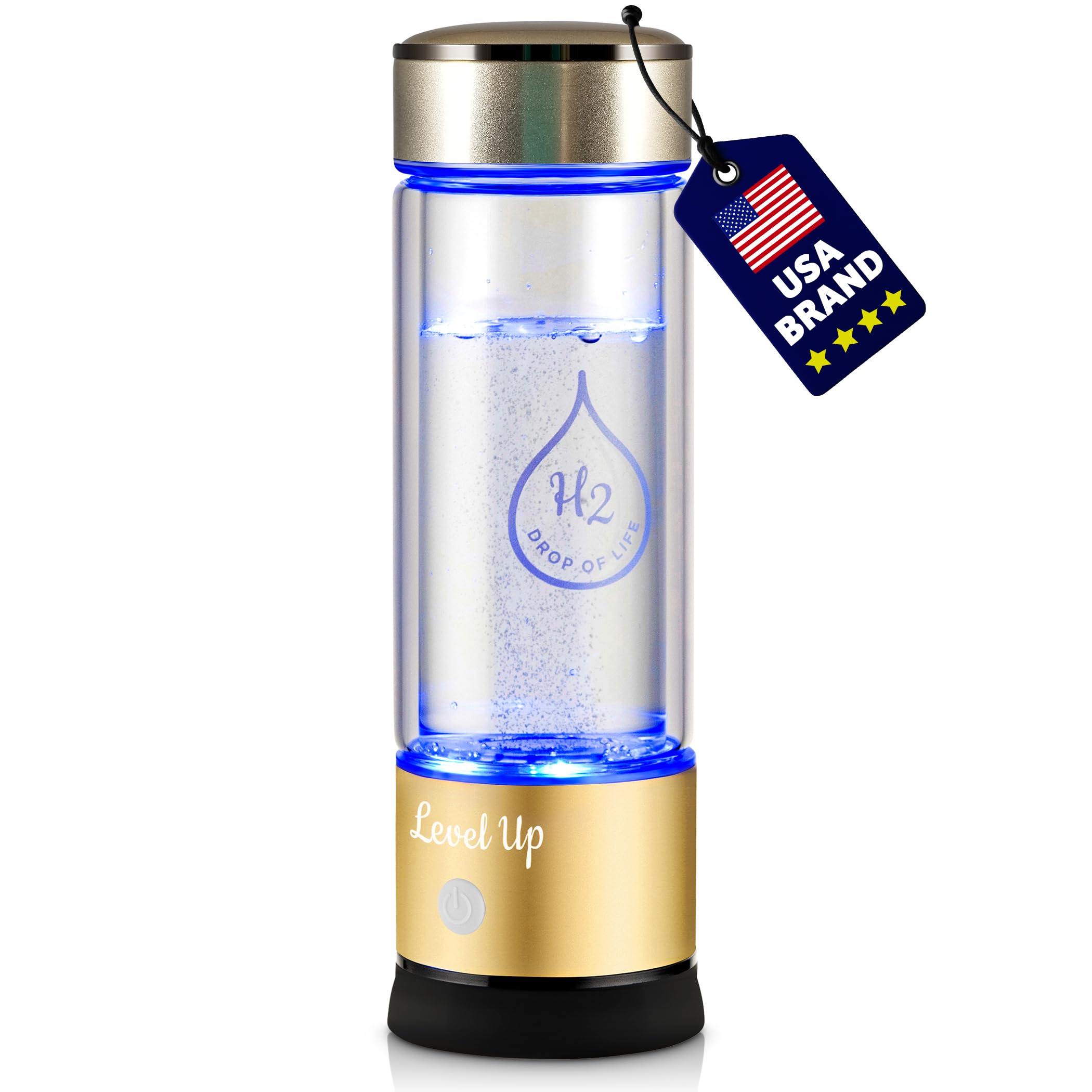 2026 New Hydrogen Water Bottle Jug – Portable Hydrogen Water Generator with Digital Display – Up to 4000PPB - 51oz Capacity – Premium Hydration Solution for Home, Office & Gym